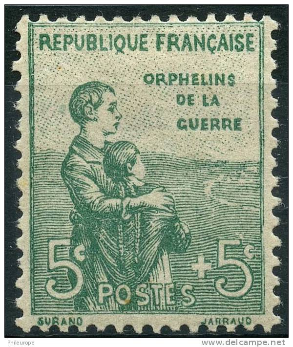 France (1917) N 149 * (charniere) - Neufs