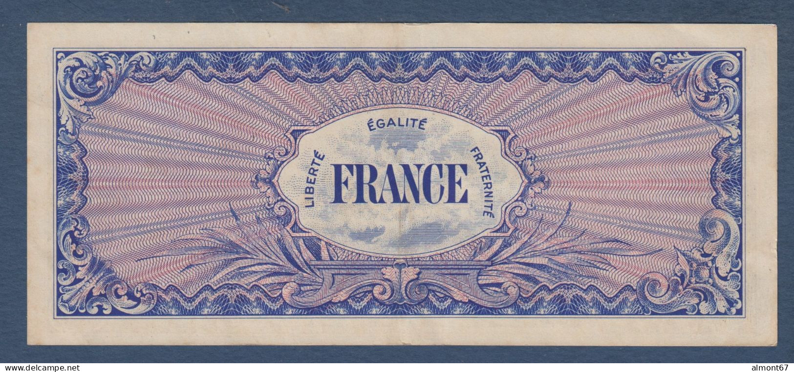 France    - 100 Francs  1944 - Série 7 - 1945 Verso Francia