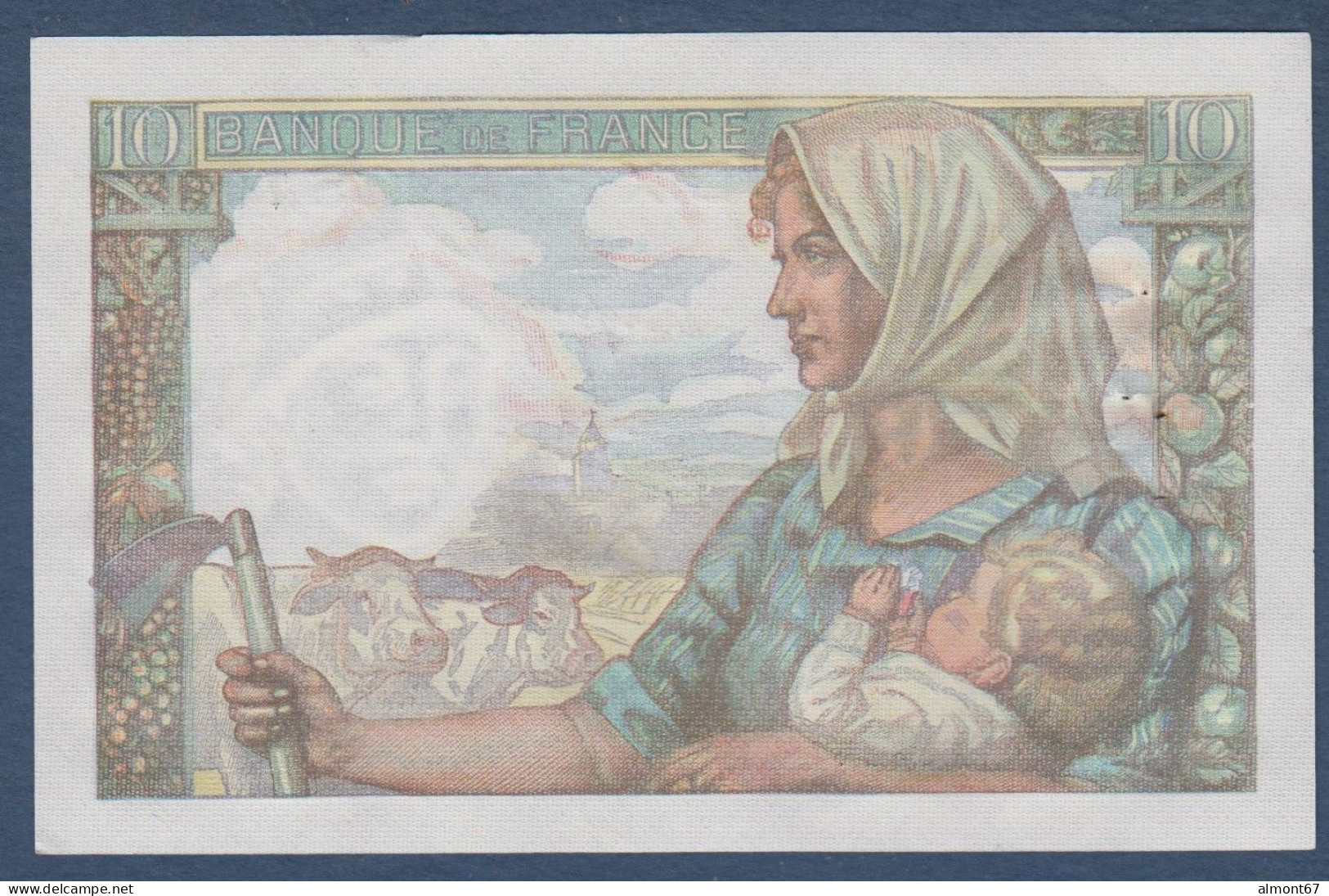 10 Francs  Mineur   Du  26 - 9 - 1946 - 10 F 1941-1949 ''Mineur''