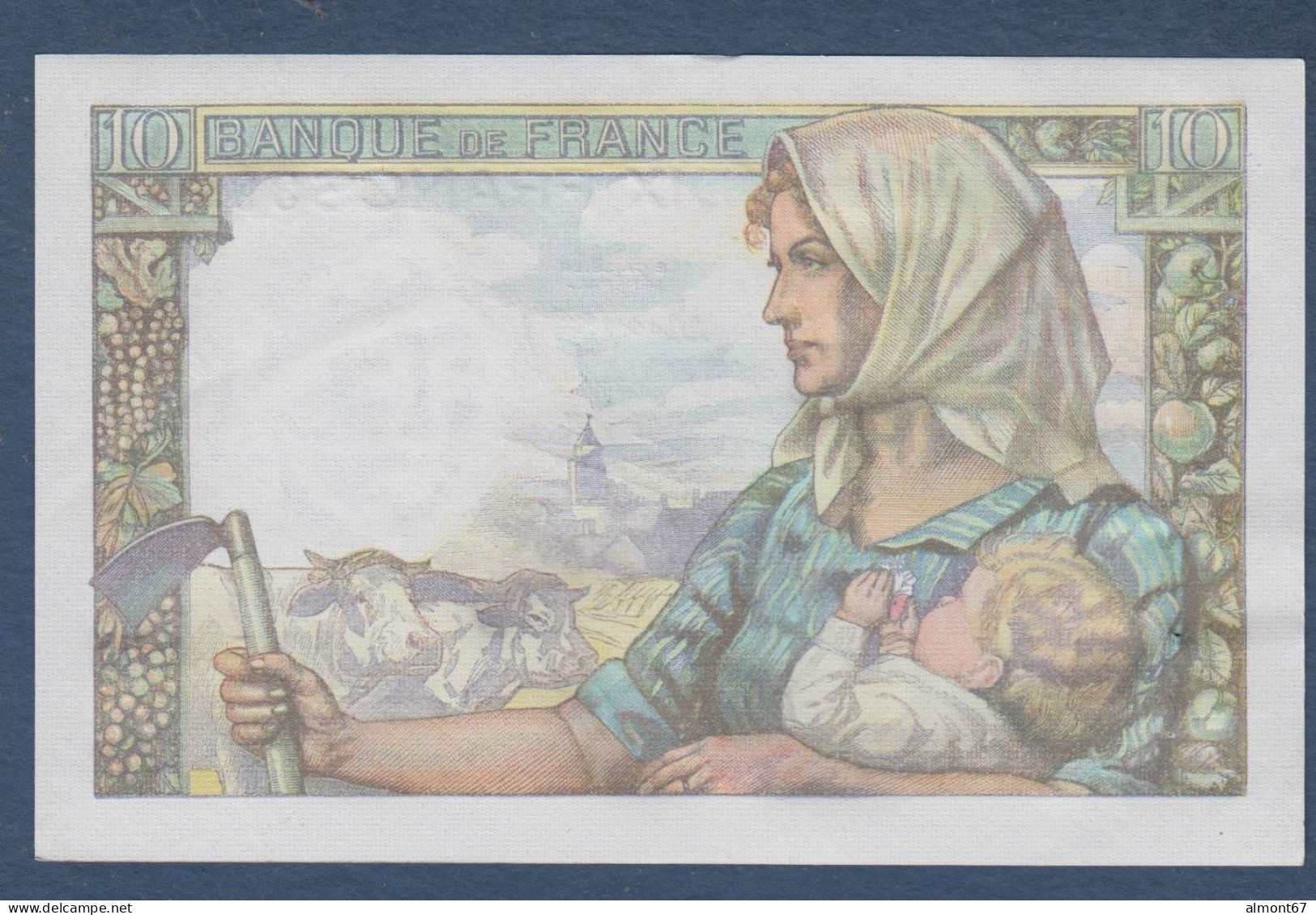 10 Francs  Mineur   Du  13 - 1 - 1944 - 10 F 1941-1949 ''Mineur''