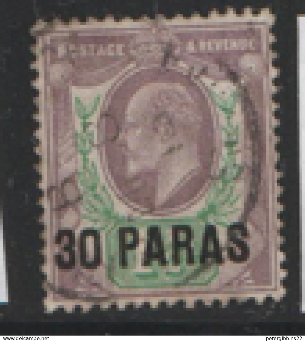 Levant    1909   SG 16  30 Paras   Fine Used - Britisch-Levant