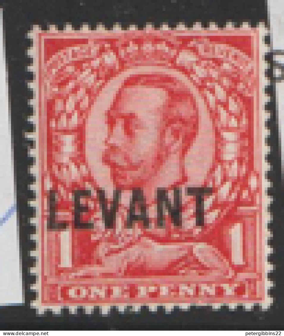 Levant    1911   SG L15  Mounted Mint - Levant Britannique