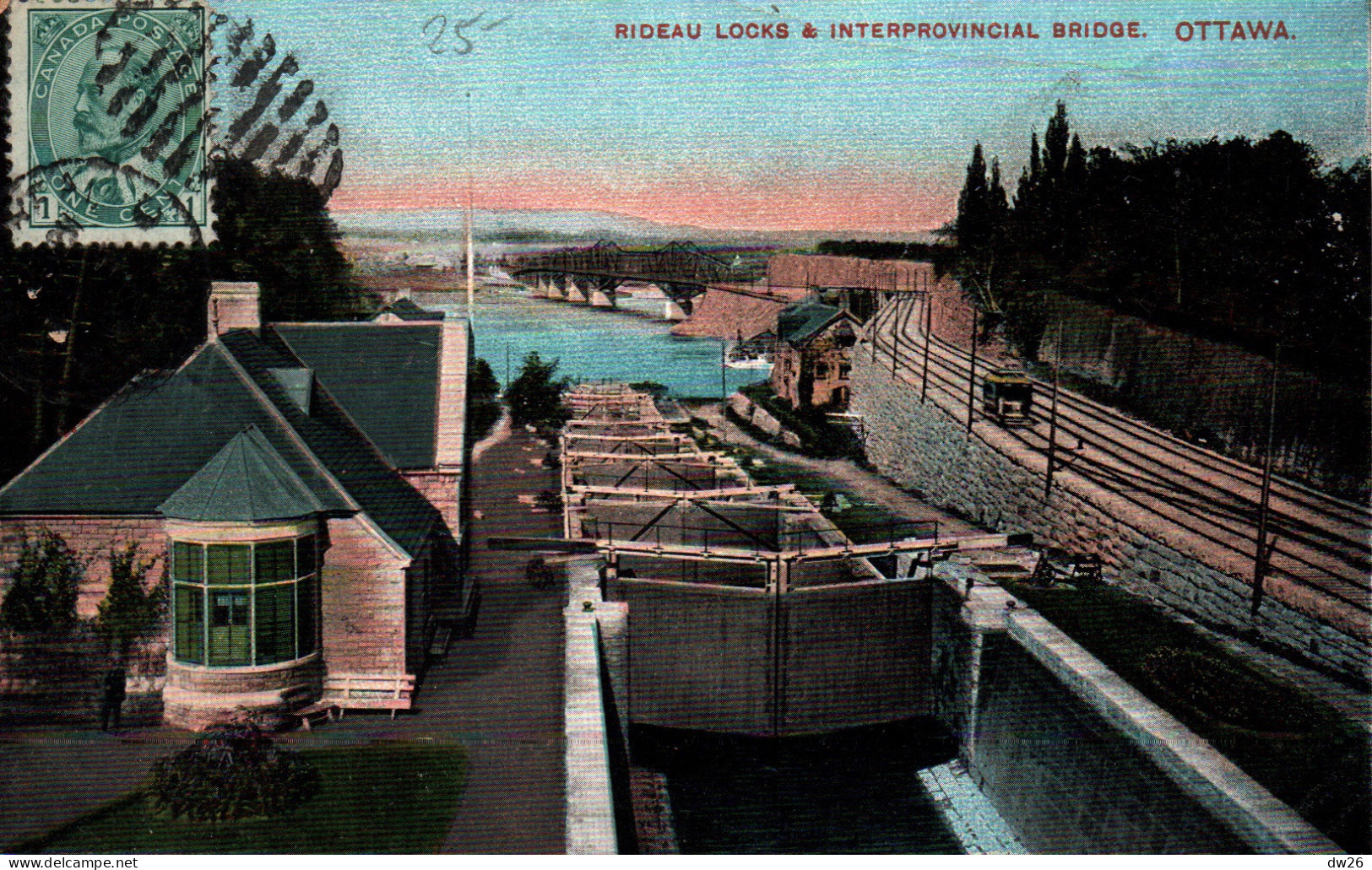 Ottawa (Ontario) Rideau Locks & Interprovincial Bridge - Canal, Ecluses - Ottawa