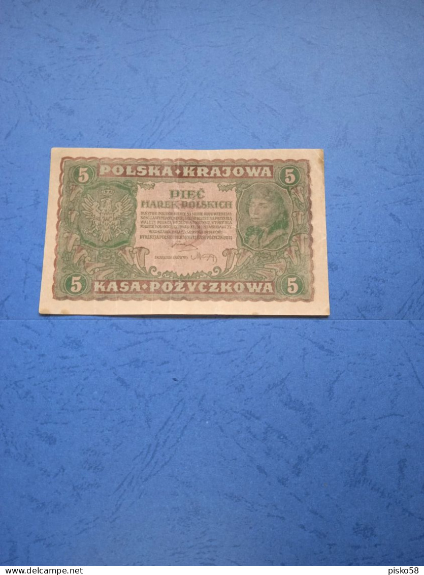 POLONIA-P24 5M 23.8.1919 - - Pologne