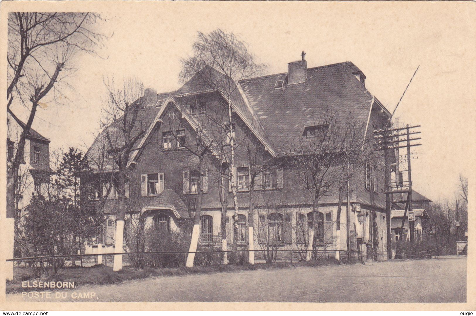 2408/ Elsenborn, Poste Du Camp - Elsenborn (camp)