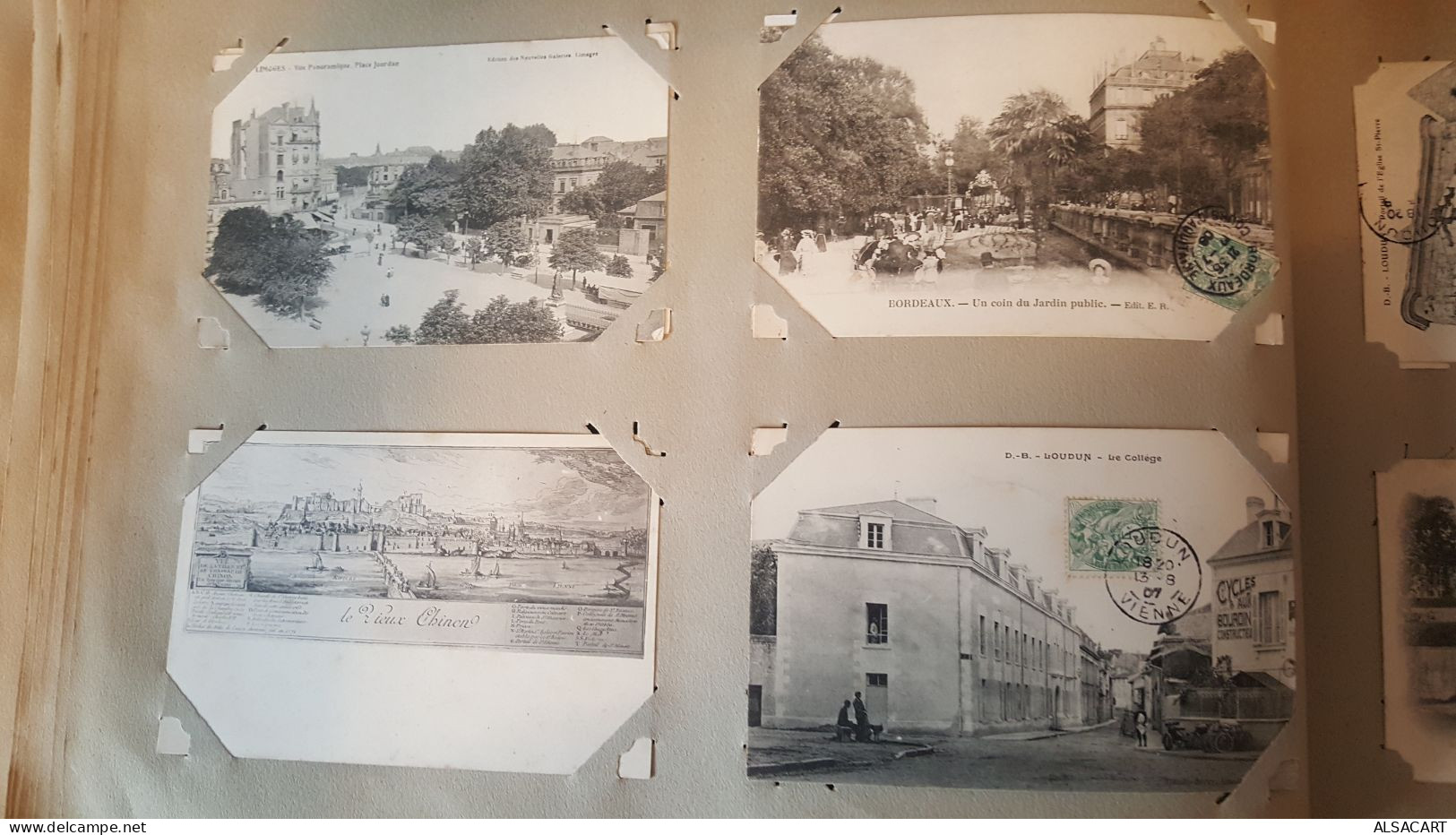 ancien album de plus de 450 cpa france divers et quelques fantaisies,