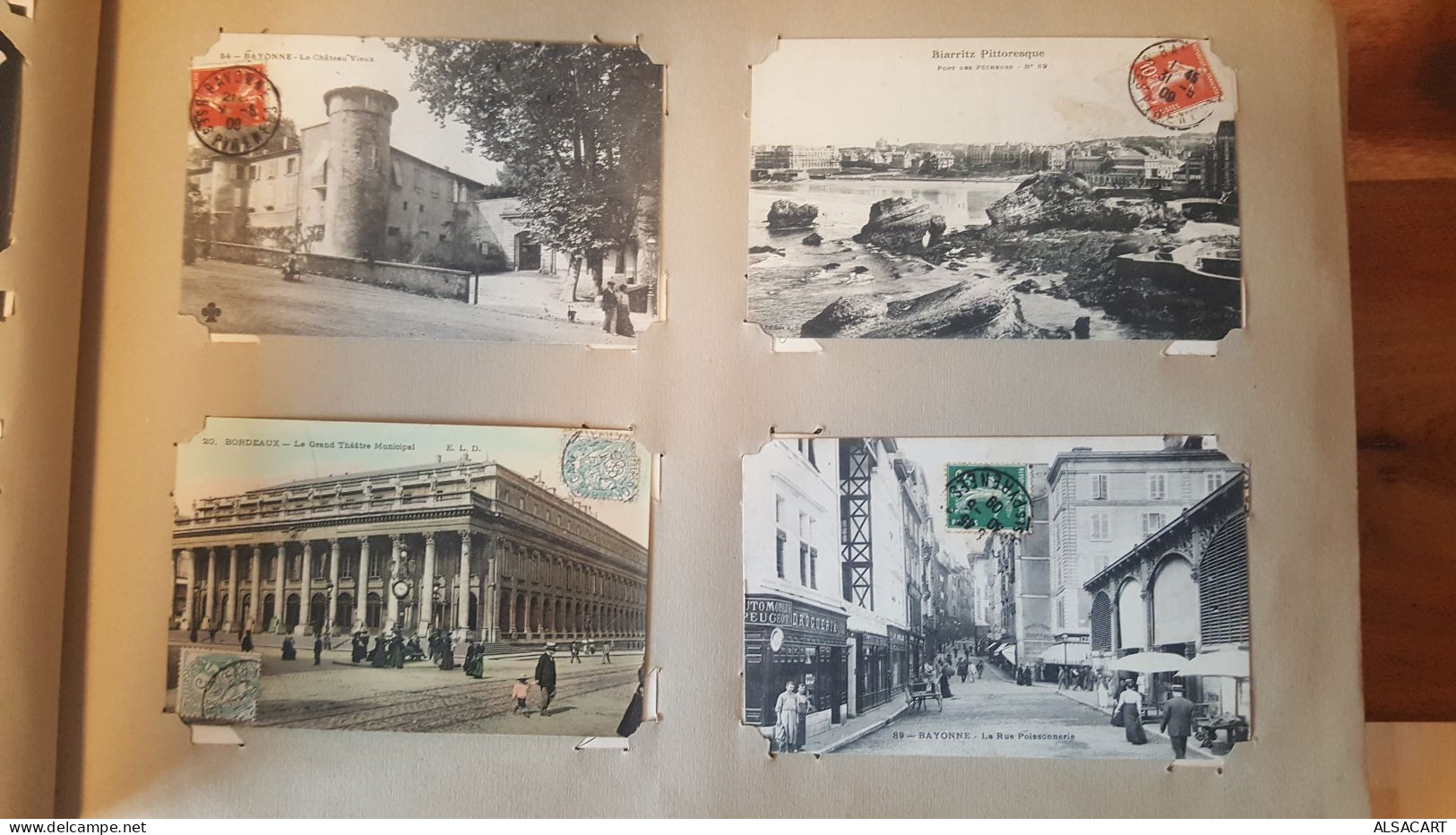 ancien album de plus de 450 cpa france divers et quelques fantaisies,