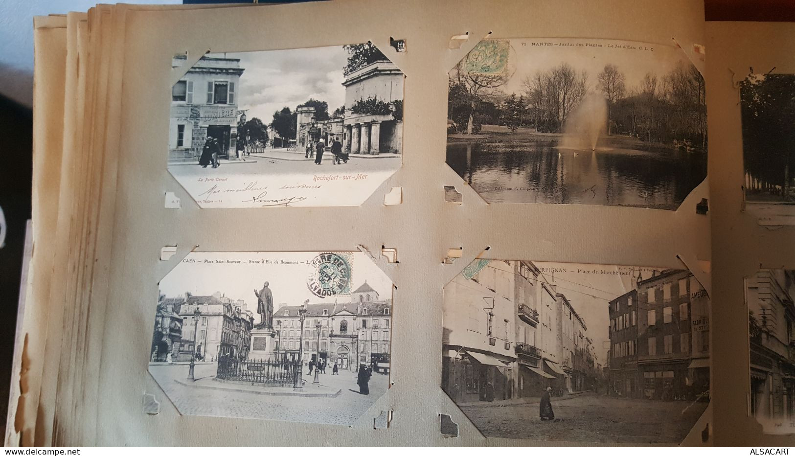 ancien album de plus de 450 cpa france divers et quelques fantaisies,