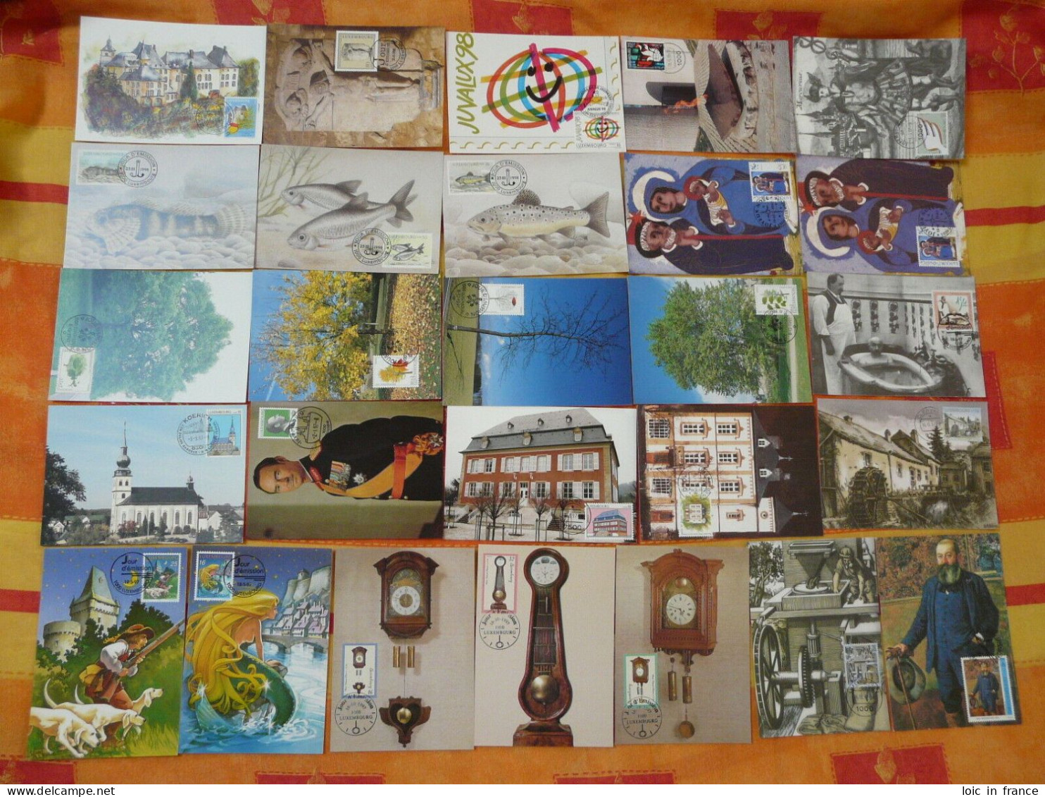 Collection 330 Cartes Maximum Cards Luxembourg (port Gratuit France Benelux - Shipping Fee 0€ To 30€) - Collections (sans Albums)
