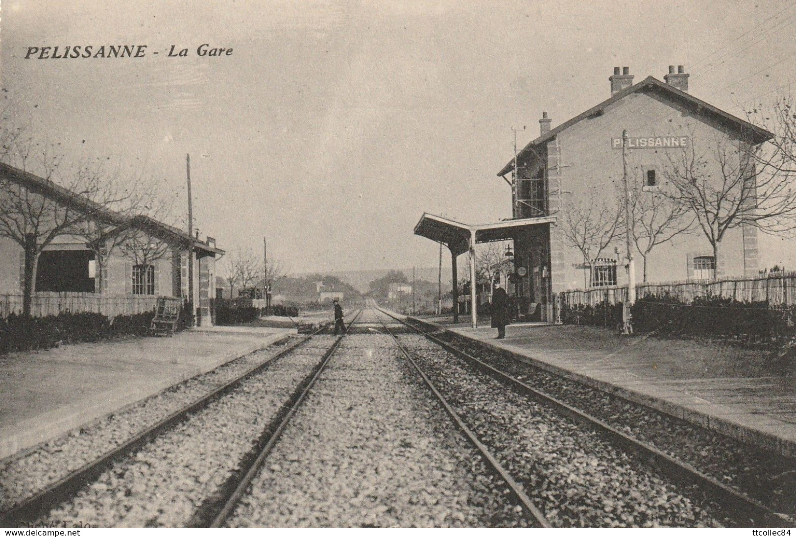 CPA-13-PELISSANNE-La Gare - Pelissanne