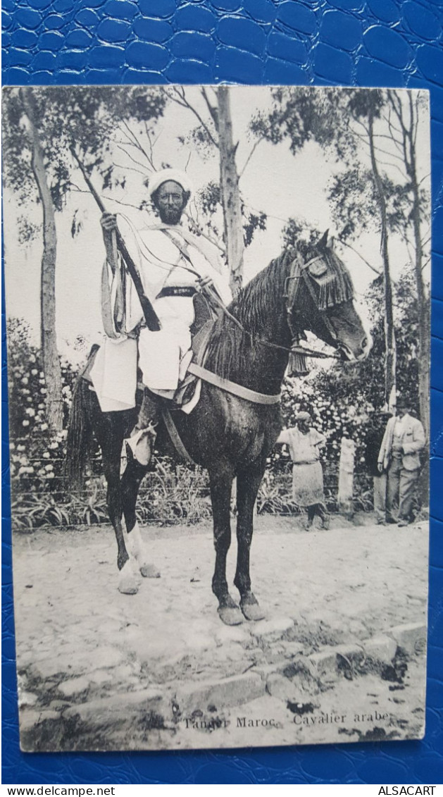 Tanger Maroc , Cavalier Arabe - Tanger