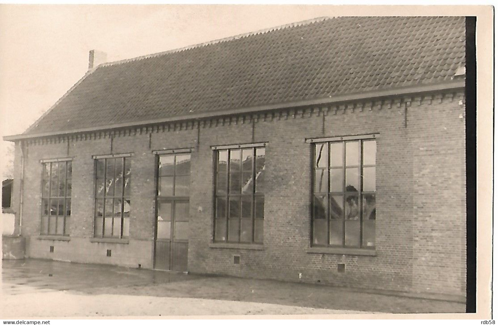 Wachtebeke Overslag School Molenhoek 1952 - Wachtebeke