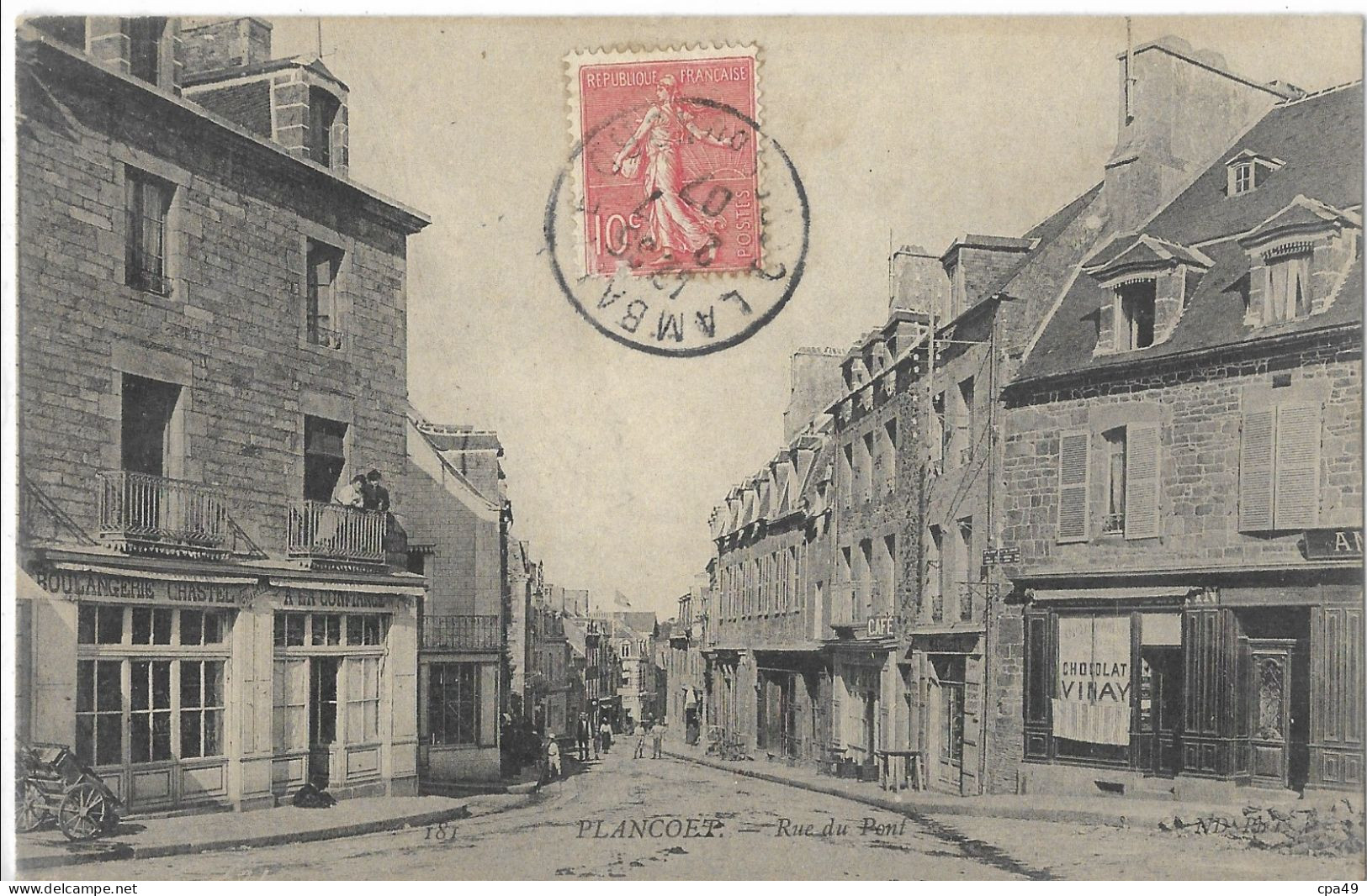 22    PLANCOET  RUE  DU  PONT - Autres & Non Classés