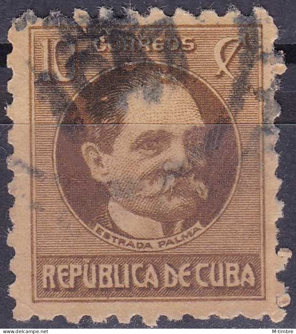 Cuba (Perf.10x10) YT 188Ba Mi 53C Année 1925-45, 1930 (Used °) Tomás Estrada Palma - Gebraucht