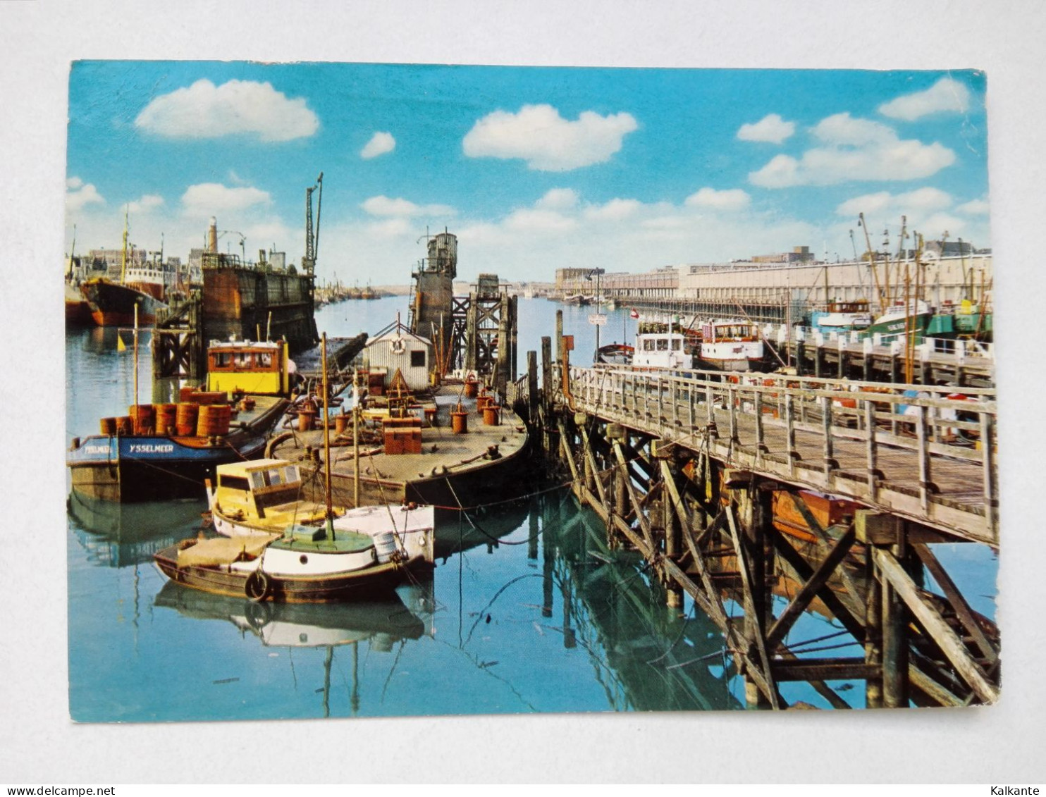 [NOORD HOLLAND] -  IJMUIDEN - 1977 - Fishing Port - IJmuiden