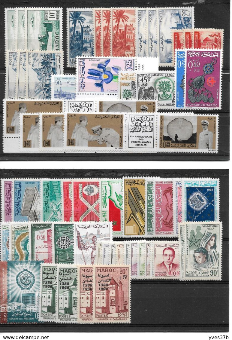 MAROC Neuf** Lot Dont Multiple - SUP - - Unused Stamps