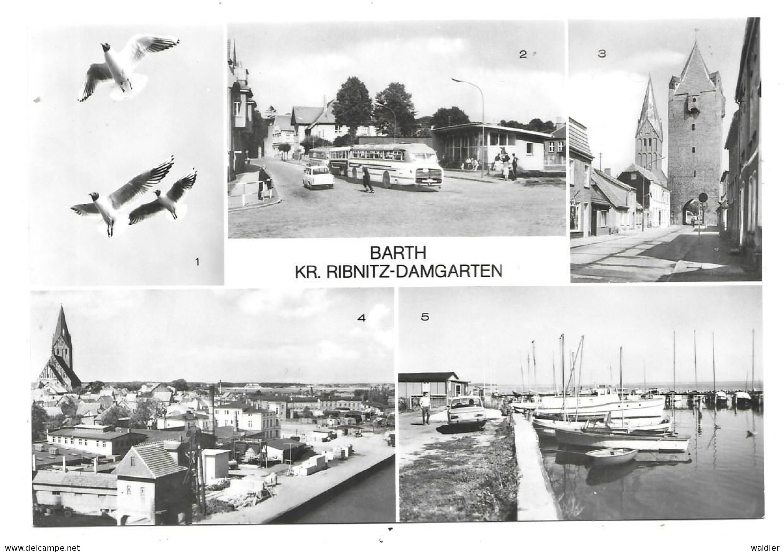 2380  BARTH (Kr. RIBNITZ-DAMGARTEN)  --  MEHRBILD  1985 - Barth