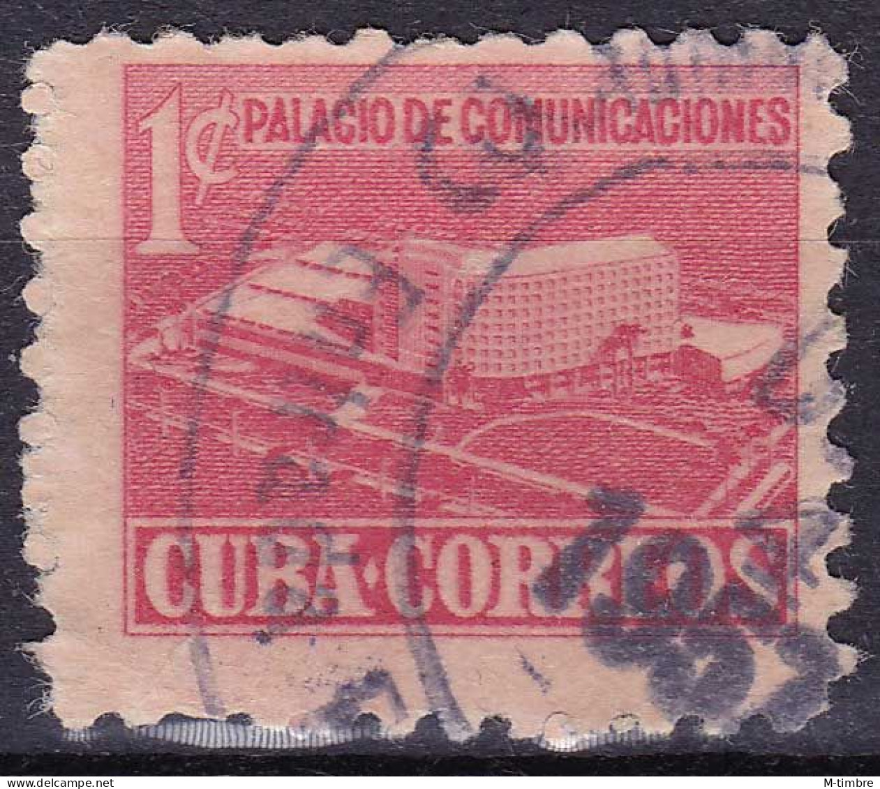 Cuba YT 477 Mi Z34Y Année 1958 (Used °) - Usati