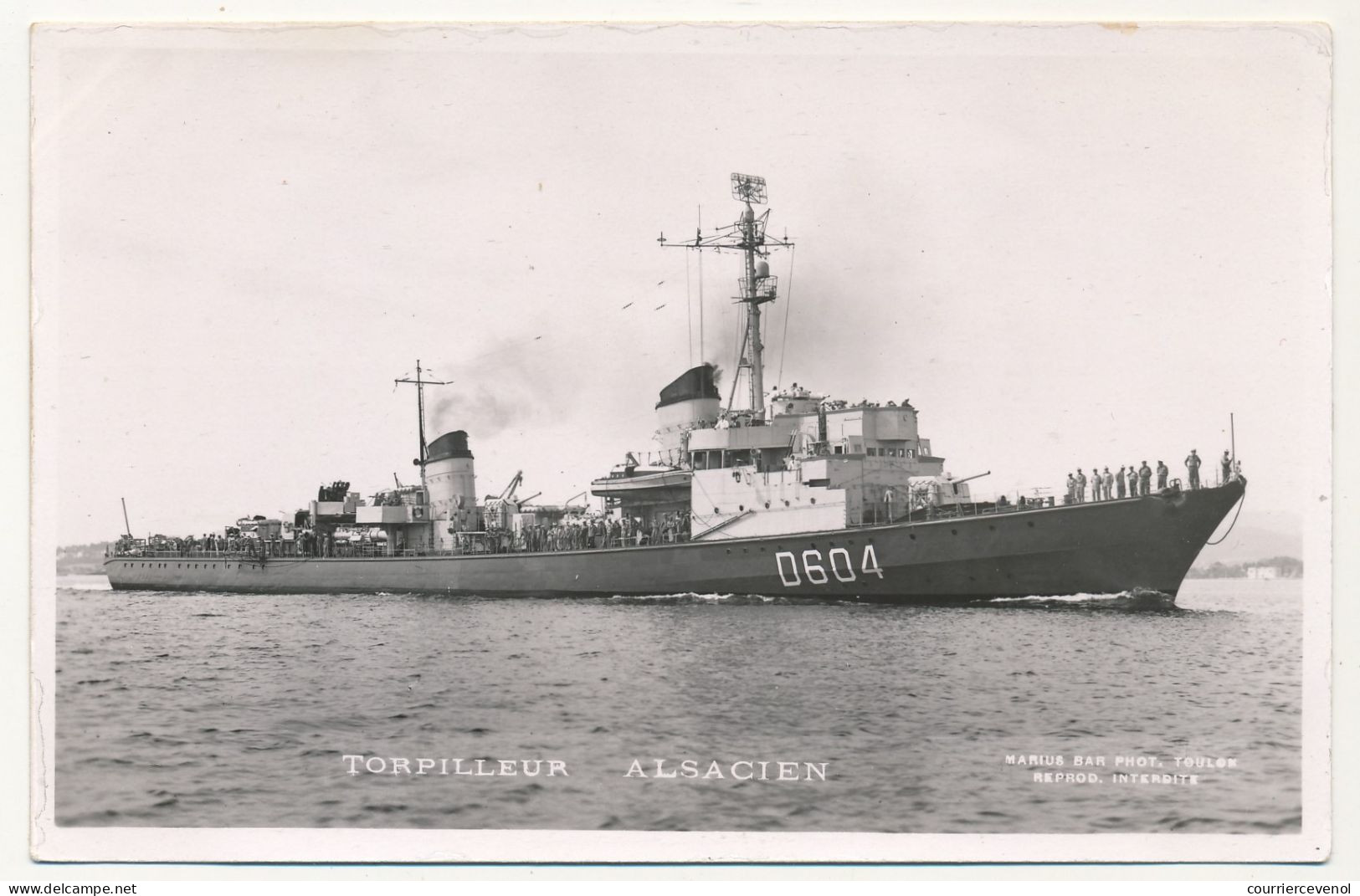 CPM - Torpilleur "ALSACIEN" - Warships