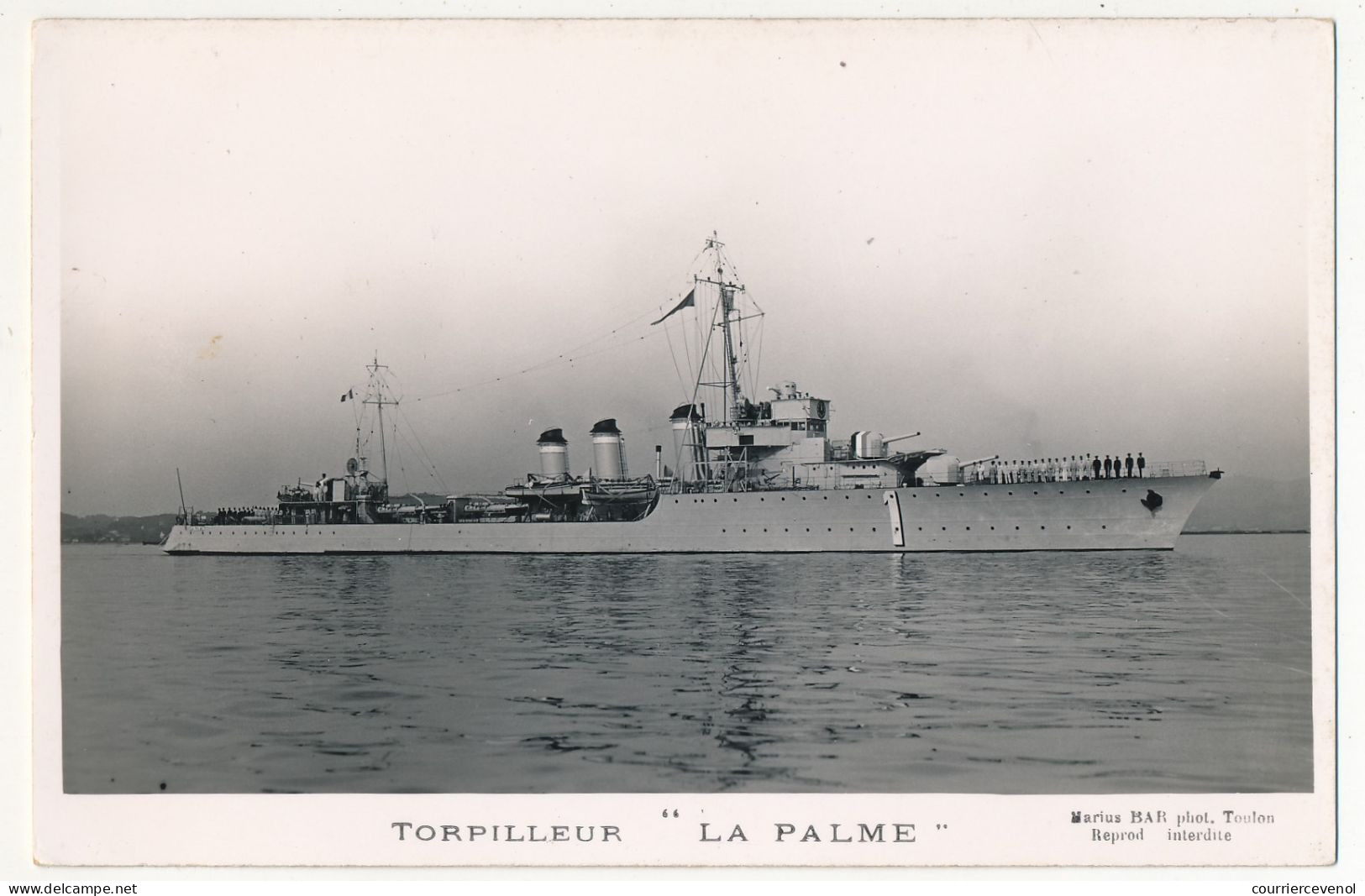 CPM -  Torpilleur "LA PALME" - Warships