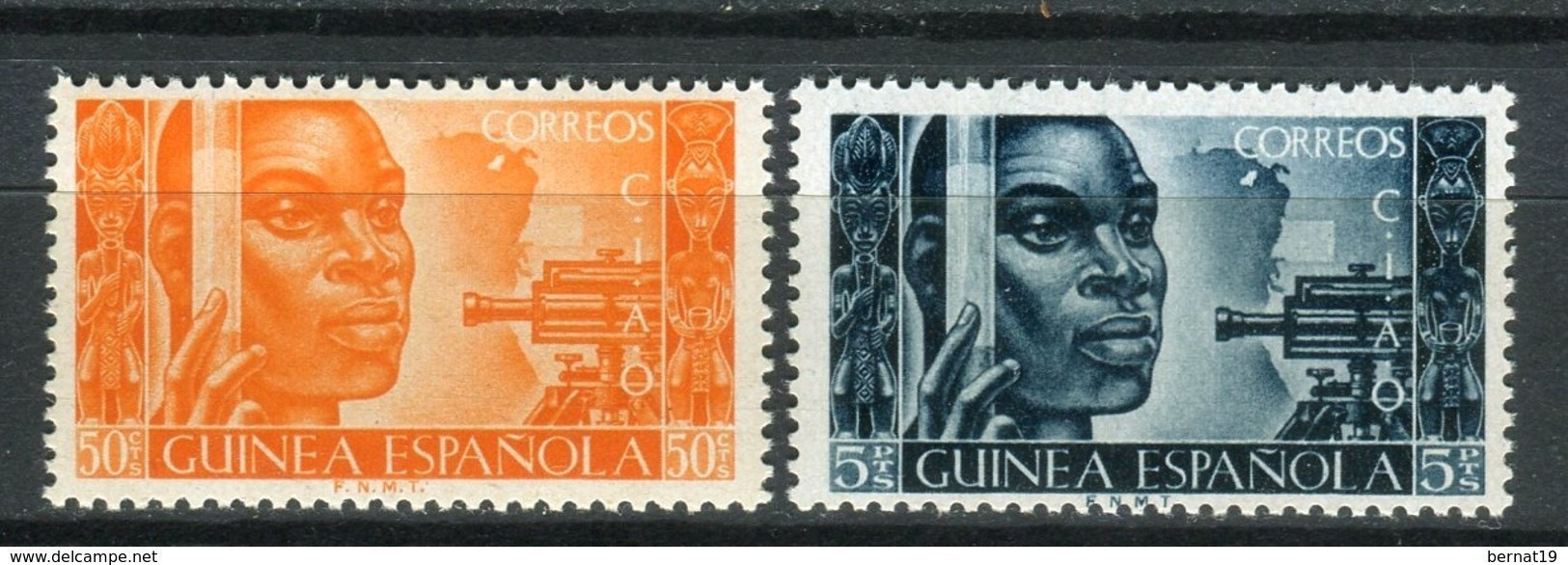 Guinea Española 1951. Edifil 309-10 ** MNH. - Guinea Española
