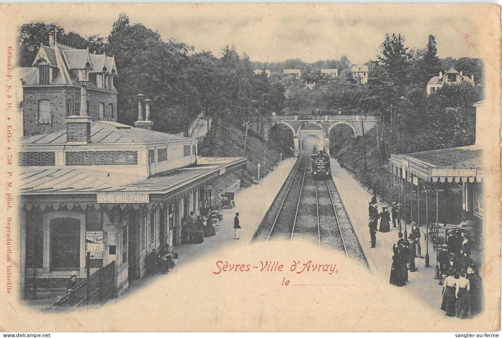 CPA 92 SEVRES / VILLE D'AVRAY / TRAIN - Sevres