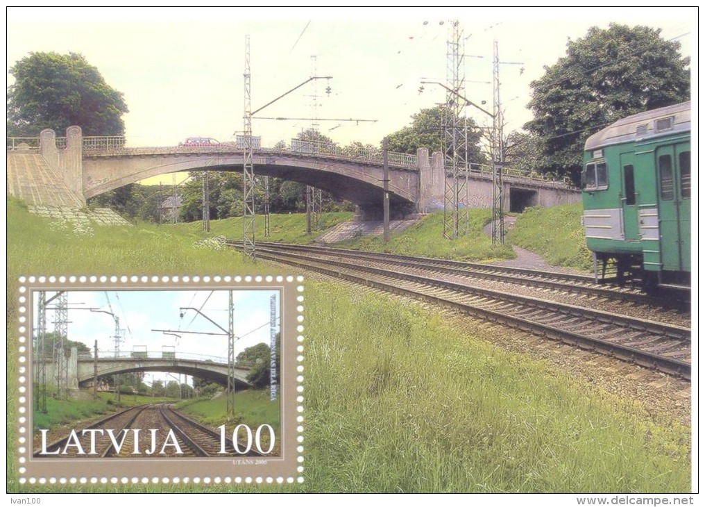 2005. Latvia, Bridge, S/s, Mint/** - Lettland