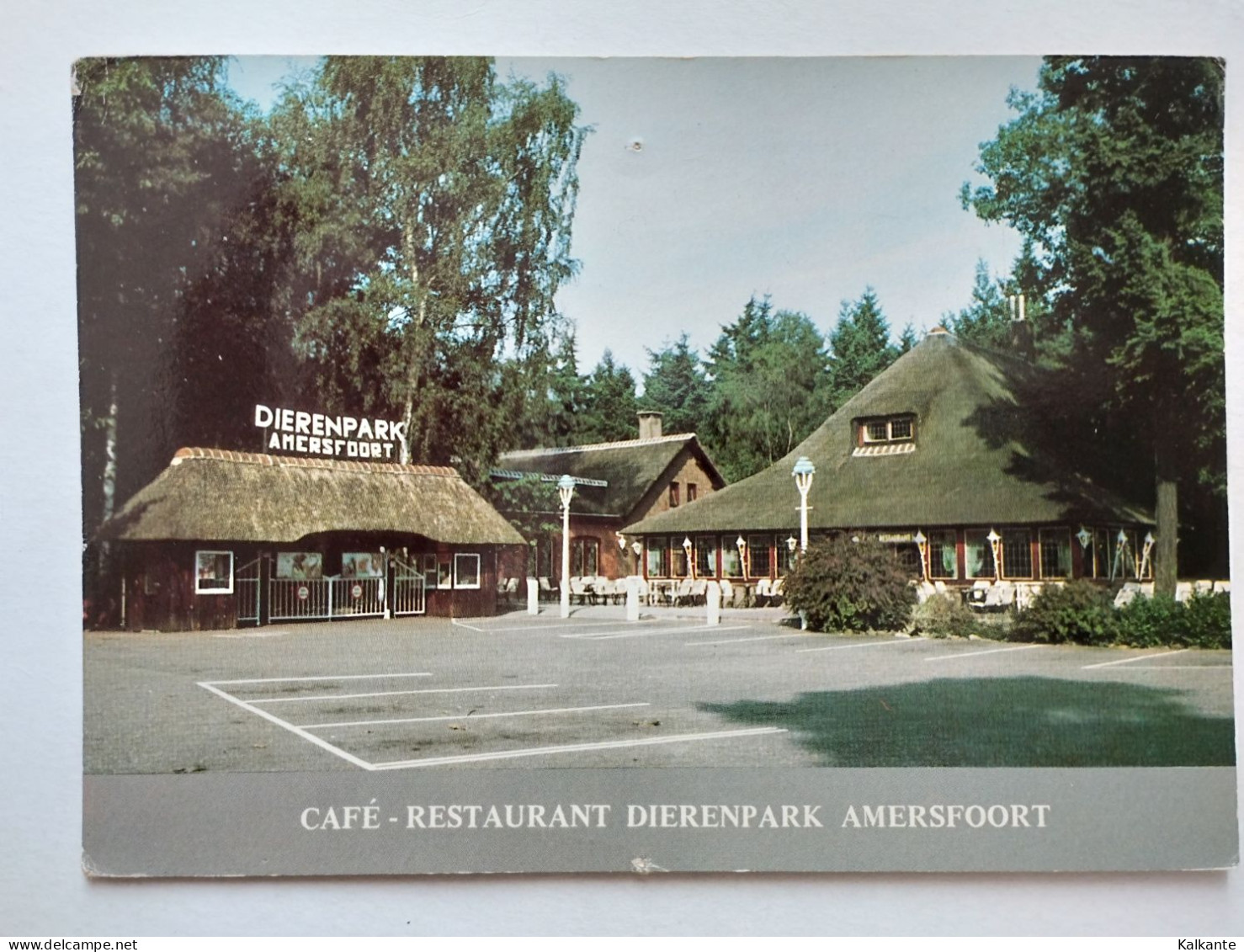 [UTRECHT] - AMERSFOORT - 1990 - Restaurant Dierenpark - Amersfoort