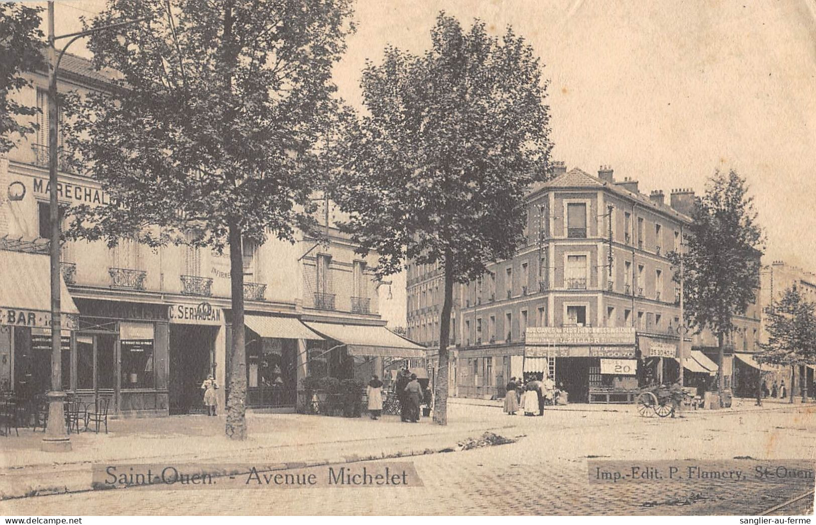 CPA 93 SAINT OUEN / AVENUE MICHELET - Saint Ouen