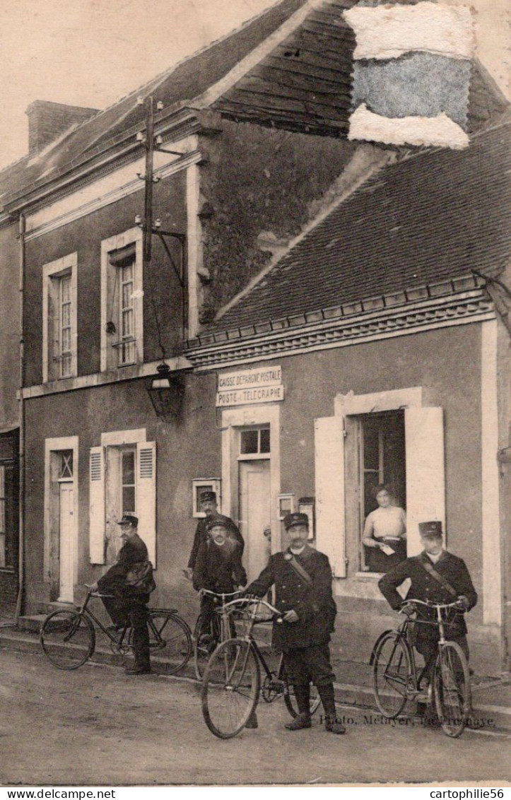 72  LA FRESNAYE SUR CHEDOUET    -  Le Bureau De Poste - La Fresnaye Sur Chédouet