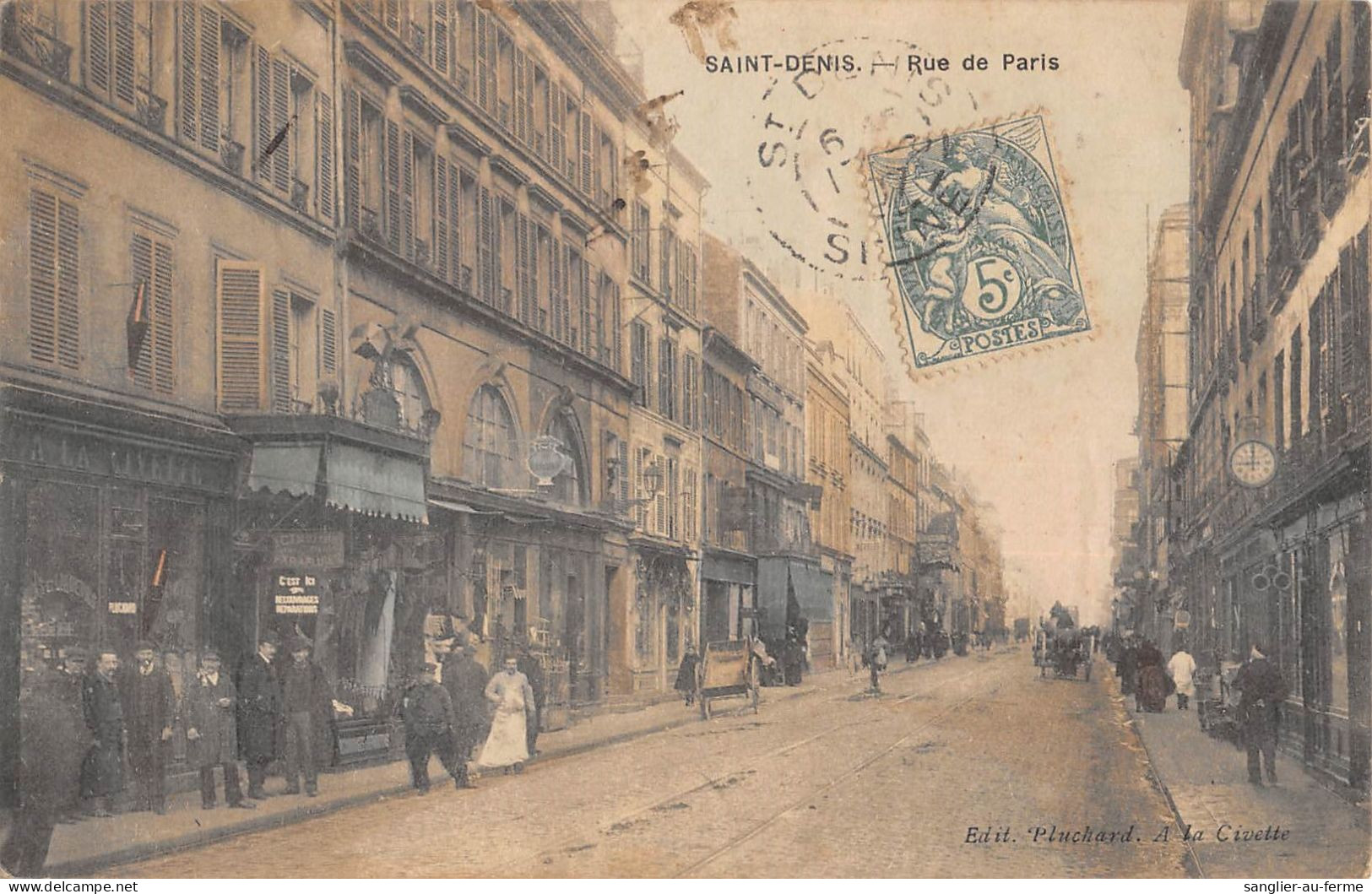 CPA 93 SAINT DENIS / RUE DE PARIS - Saint Denis