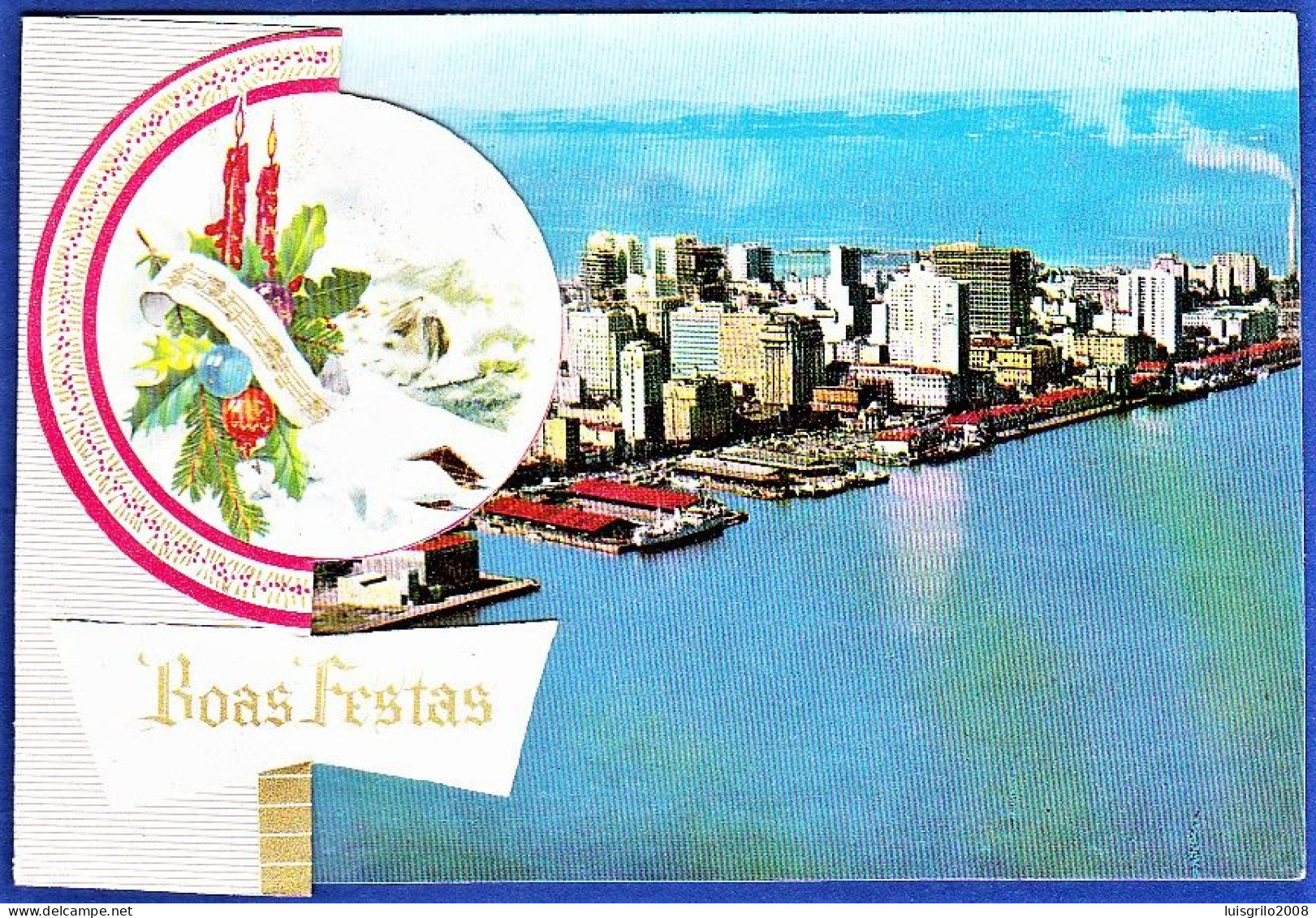 Porto Alegre. Rio Grande Do Sul, Vista Aérea - Boas Festas De Natal E Ano Novo - Porto Alegre
