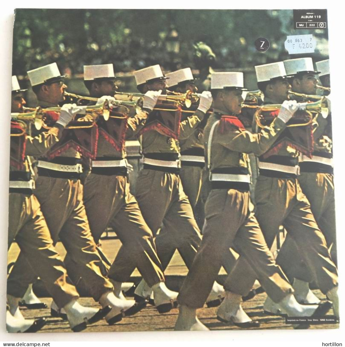 Disque Vinyle LP Double 33 Tours Grandes Marches Militaires Françaises - Compilaties