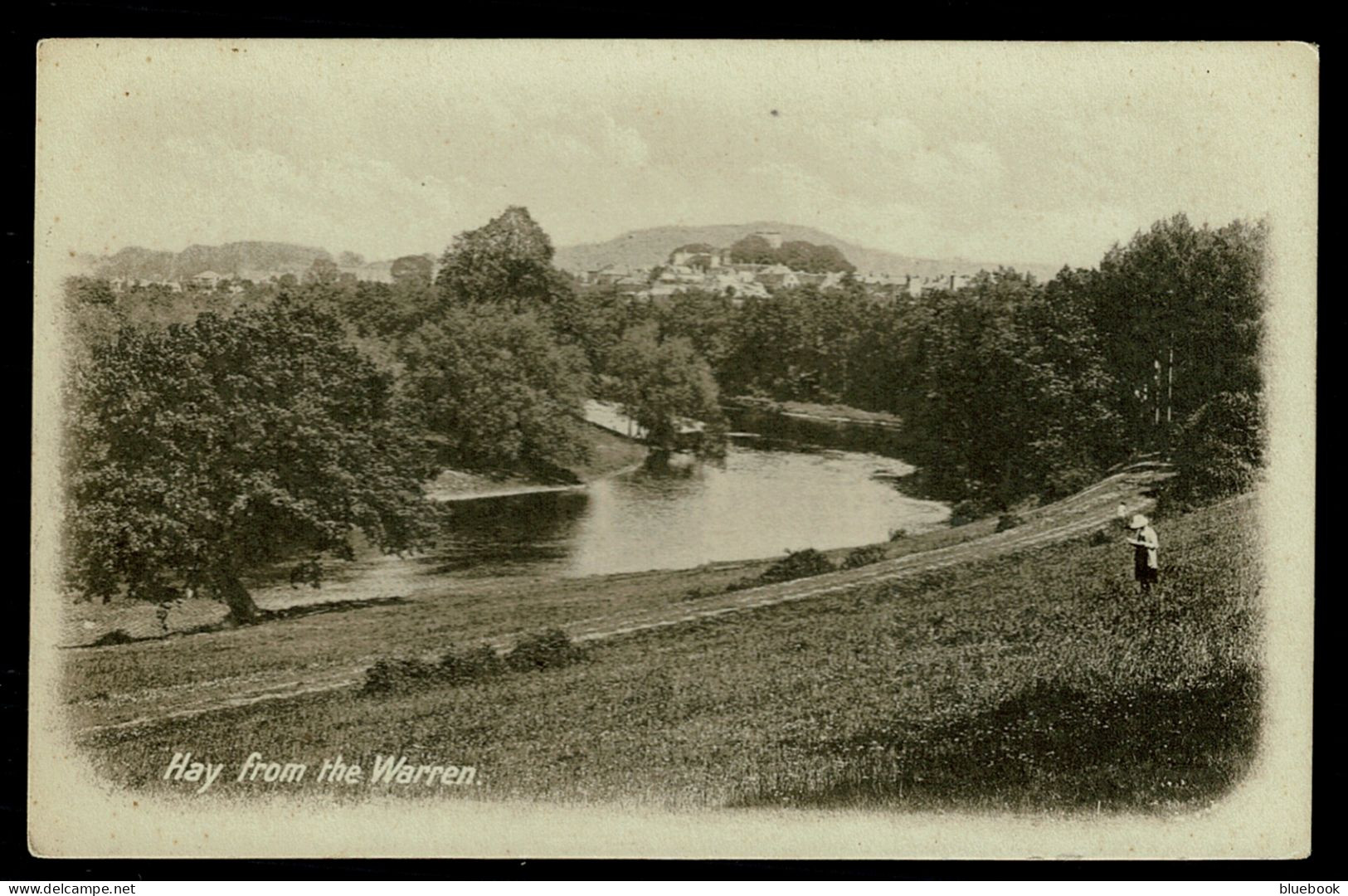 Ref 1627 - 1928 Postcard - Hay From The Warren - Herefordshire - Herefordshire