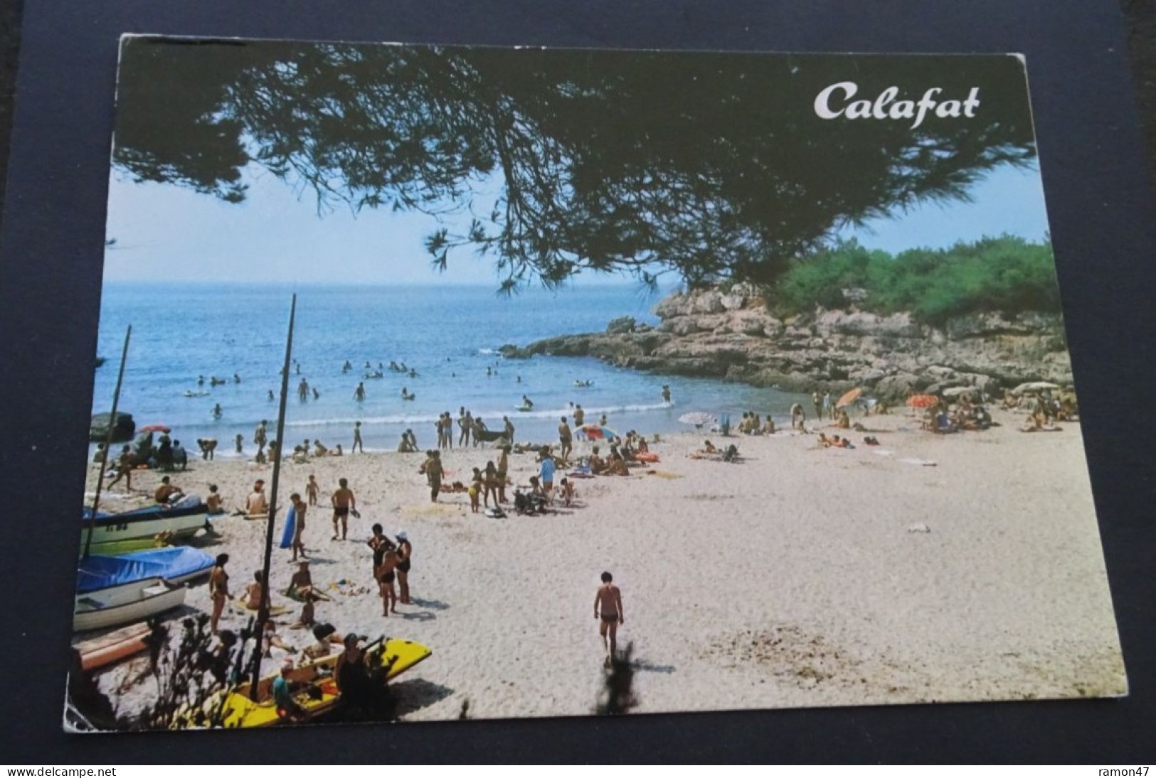 Calafat - Playa - Fotografia A. Campana, Postales Kolorham, Barcelona - # T.62115 - Tarragona