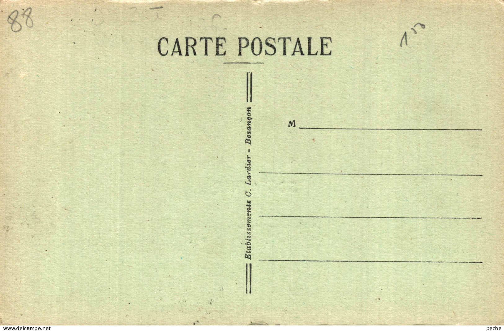 N°109141 -cpa Souvenir De Gérardmer - Souvenir De...