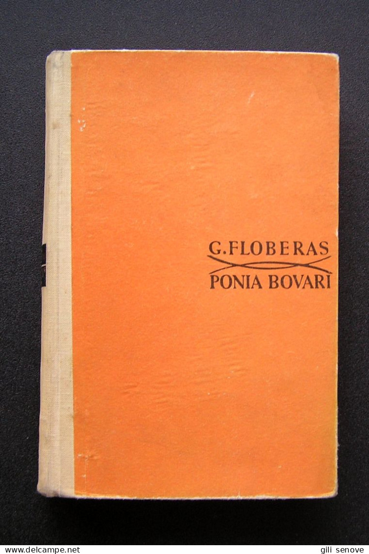 Lithuanian Book / Ponia Bovari Gustave Flaubert 1963 - Romane