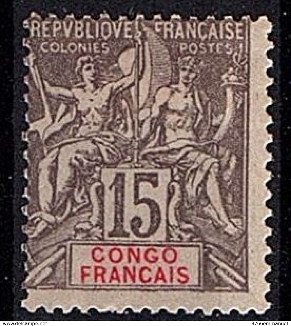 CONGO N°43 N* - Oblitérés