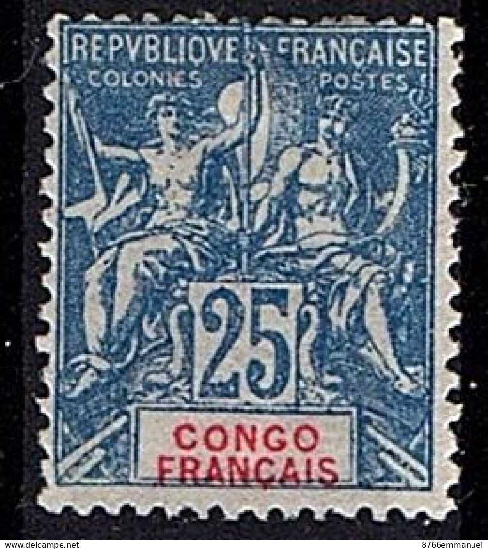 CONGO N°44 N* - Oblitérés