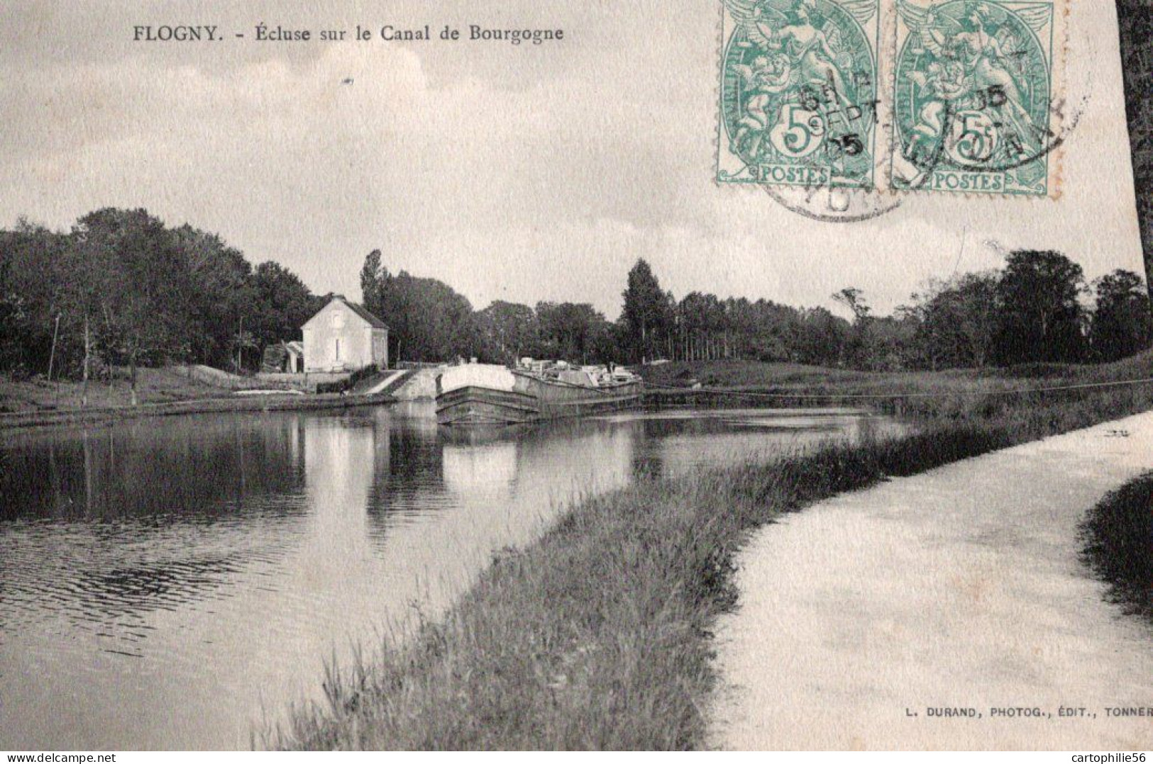 89 FLOGNY  - Ecluse Sur Le Canal De Bourgogne - Flogny La Chapelle