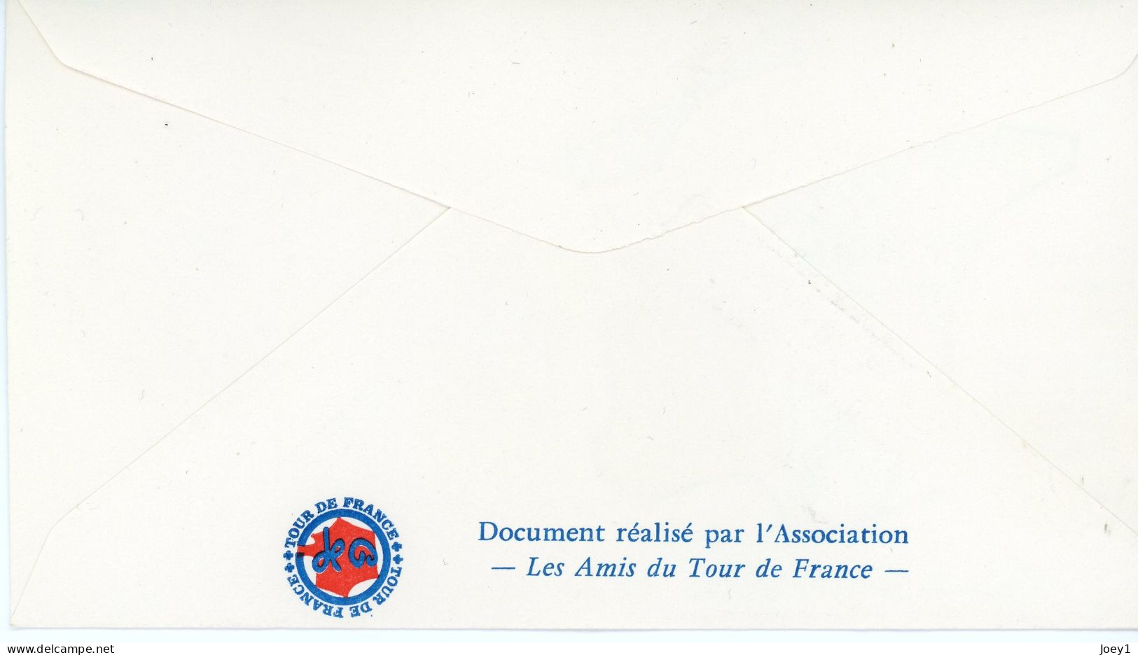 Enveloppe Premier Jour TOUR DE FRANCE 1981 25 Juin 19 Juillet 1981 19ème étape - Ciclismo