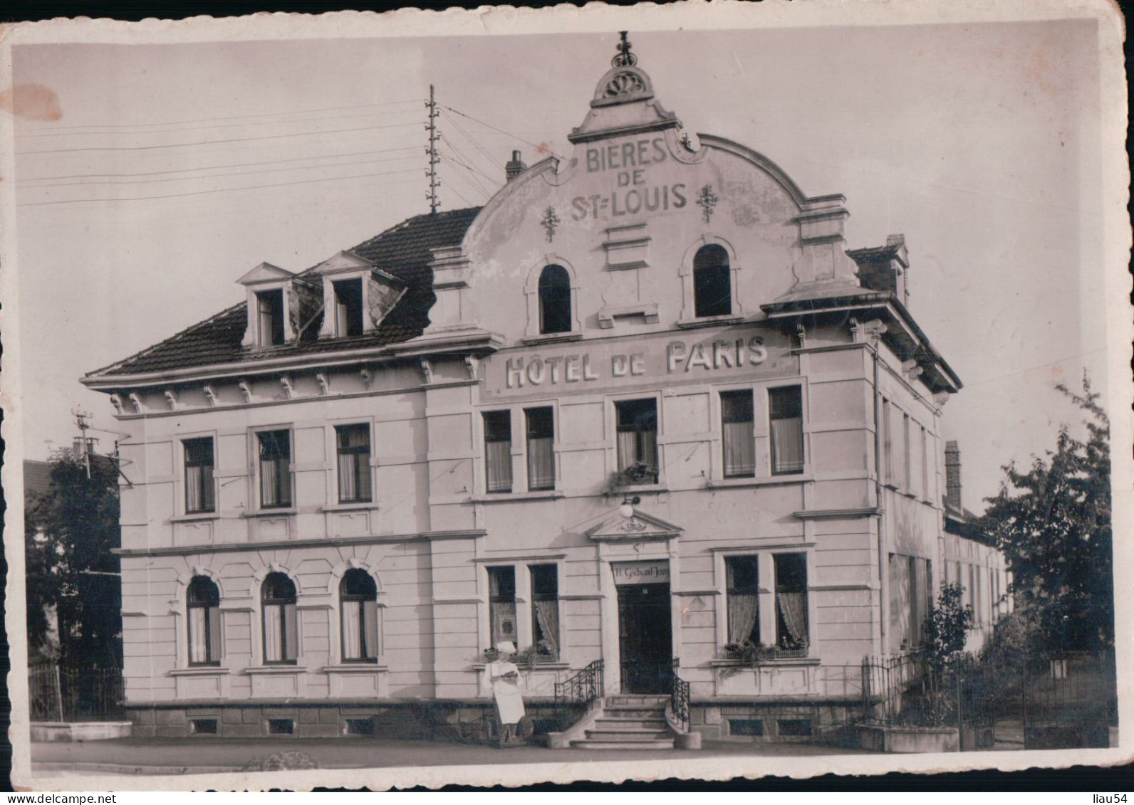 Saint-Louis Hôtel-Restaurant "A LA VILLE DE PARIS" (1951) - Saint Louis