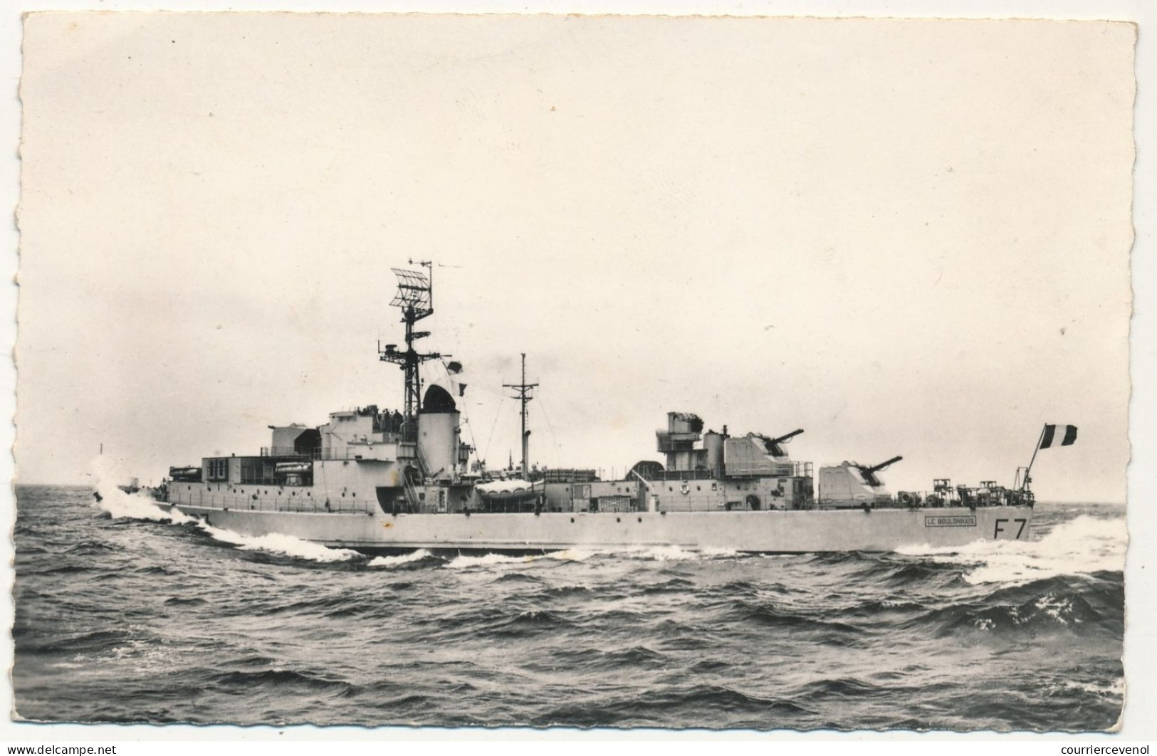 CPSM -  Escorteur Rapide "LE BOULONNAIS" - Warships