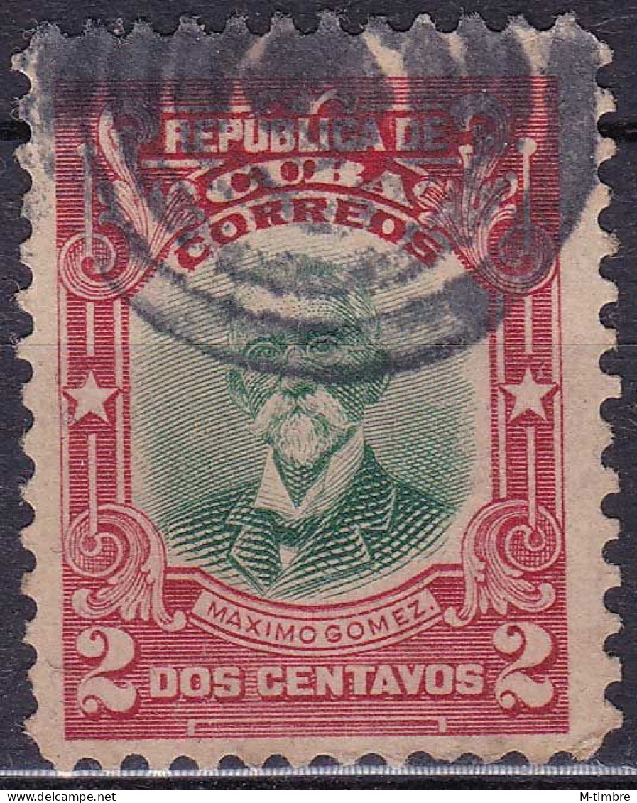 Cuba YT 154 Mi 15 Année 1910 (Used °) Maximo Gomez - Gebruikt