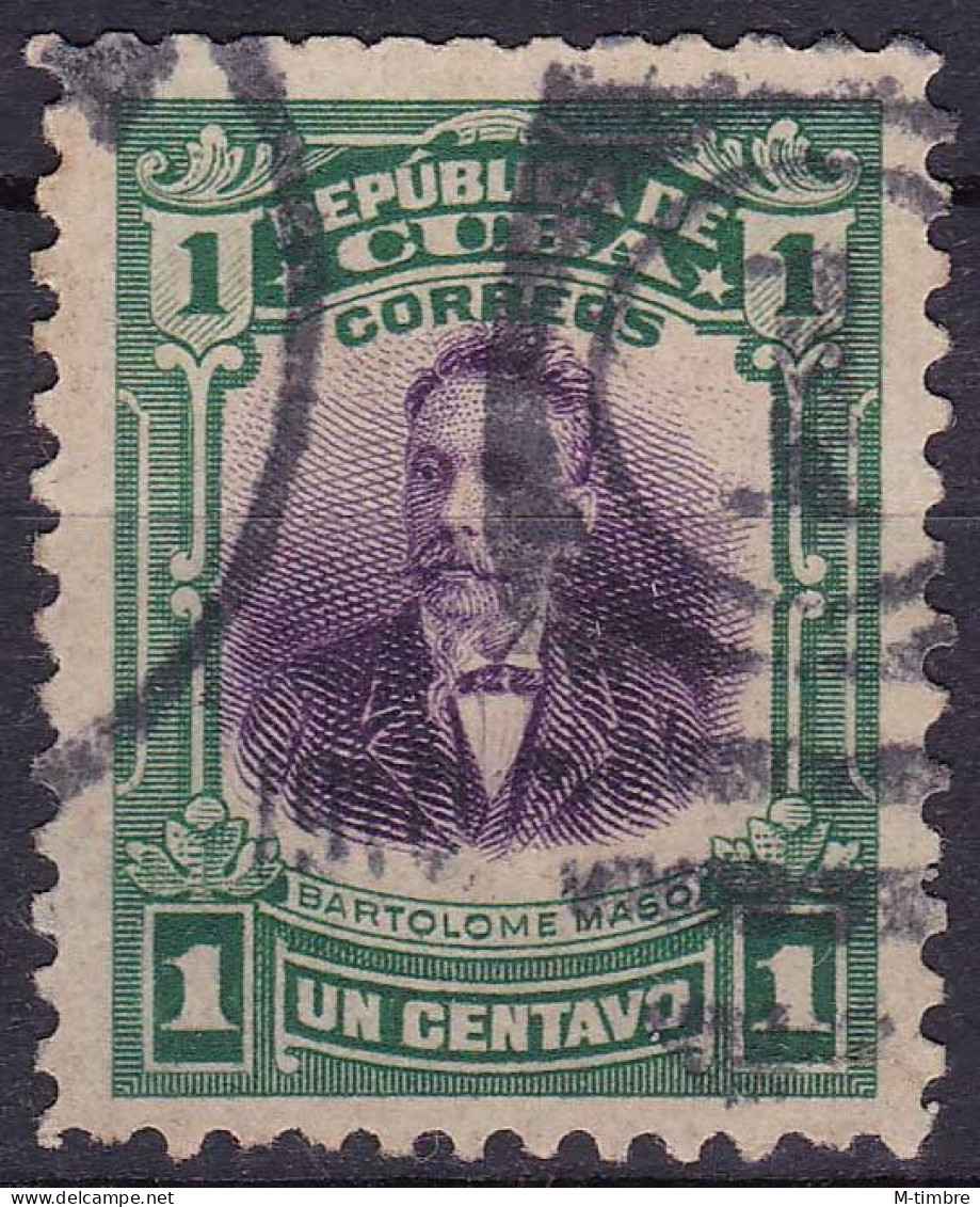 Cuba YT 153 Mi 13 Année 1910 (Used °) Bartolomé Maso - Used Stamps