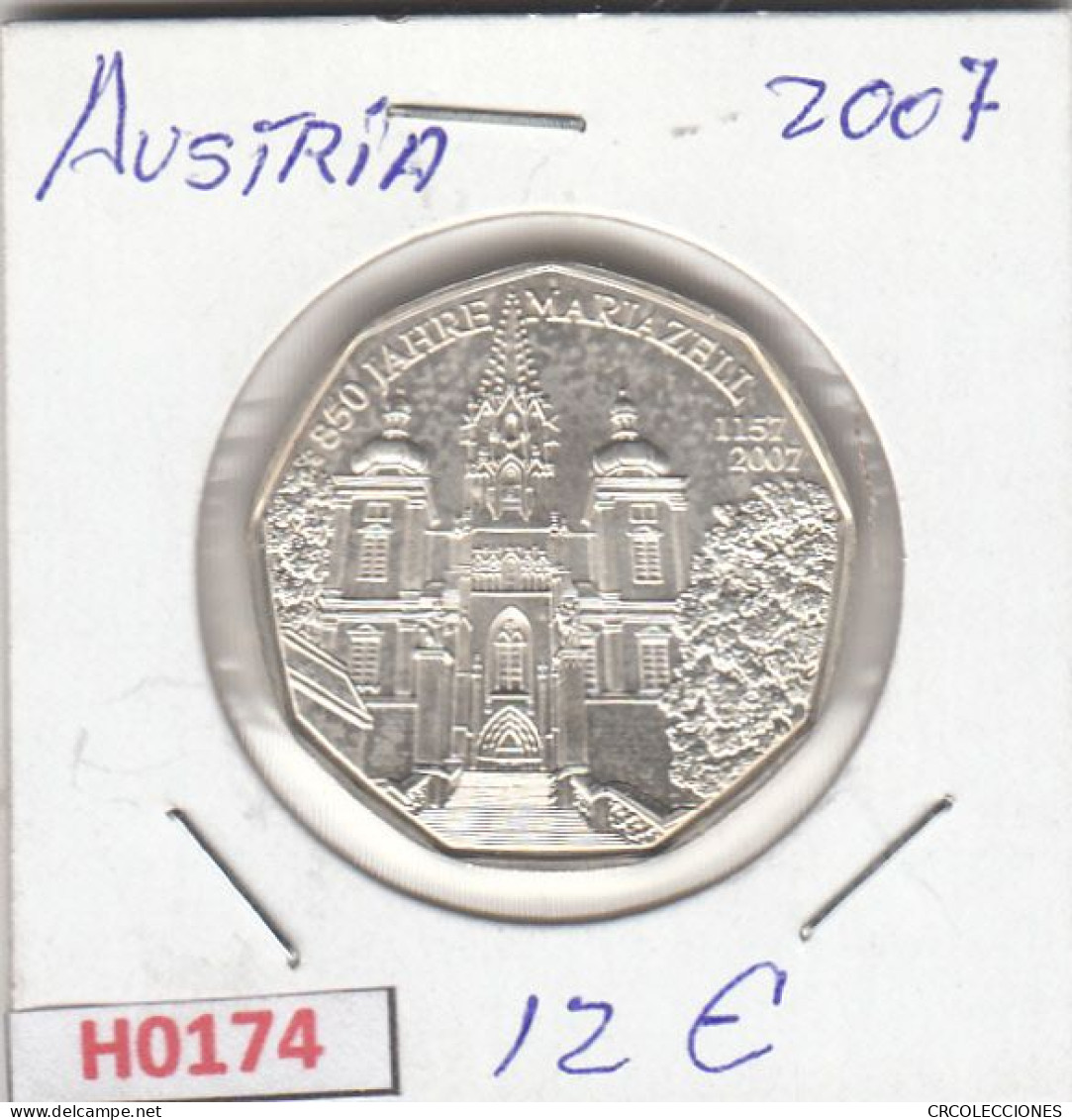 H0174 MONEDA AUSTRIA 5 EUROS 2007 SIN CIRCULAR - Autriche