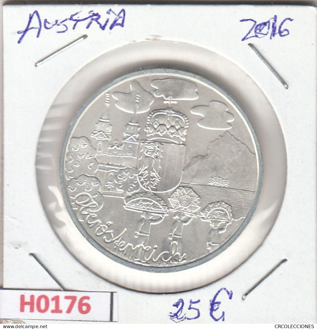 H0176 MONEDA AUSTRIA 10 EUROS 2016  SIN CIRCULAR - Oesterreich