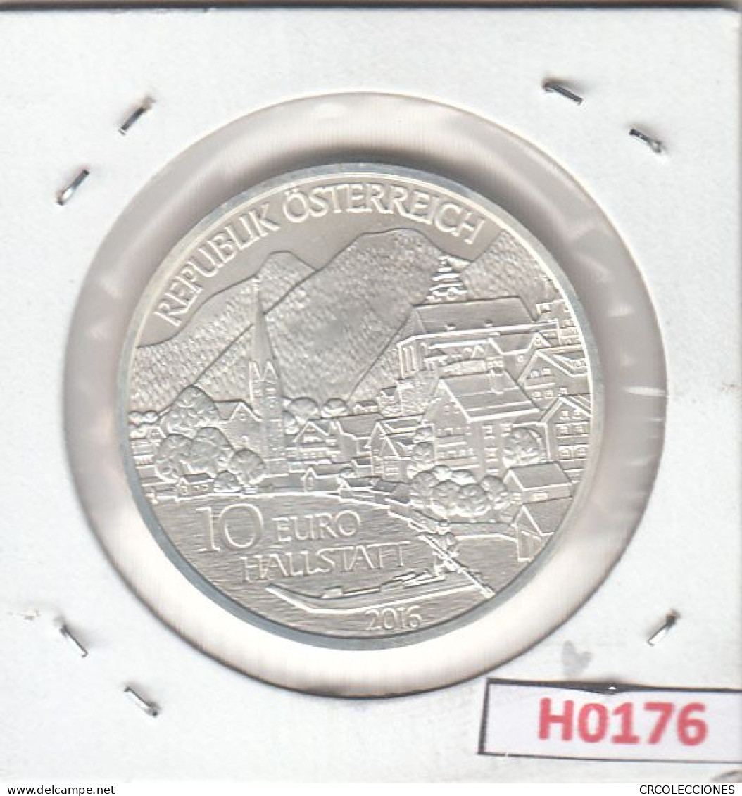 H0176 MONEDA AUSTRIA 10 EUROS 2016  SIN CIRCULAR - Oesterreich