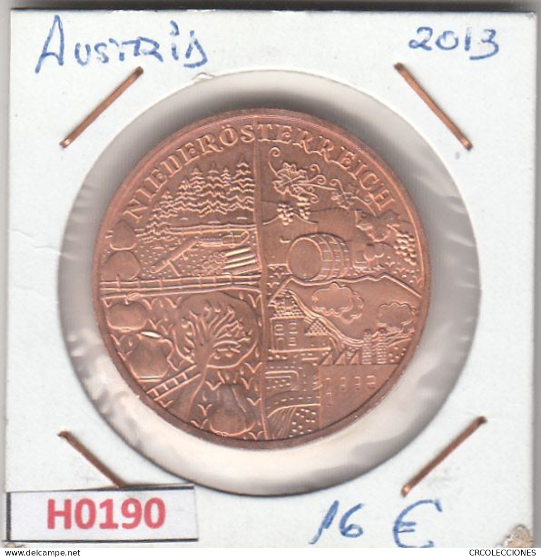 H0190 MONEDA AUSTRIA 5 EUROS 2013 SIN CIRCULAR - Autriche