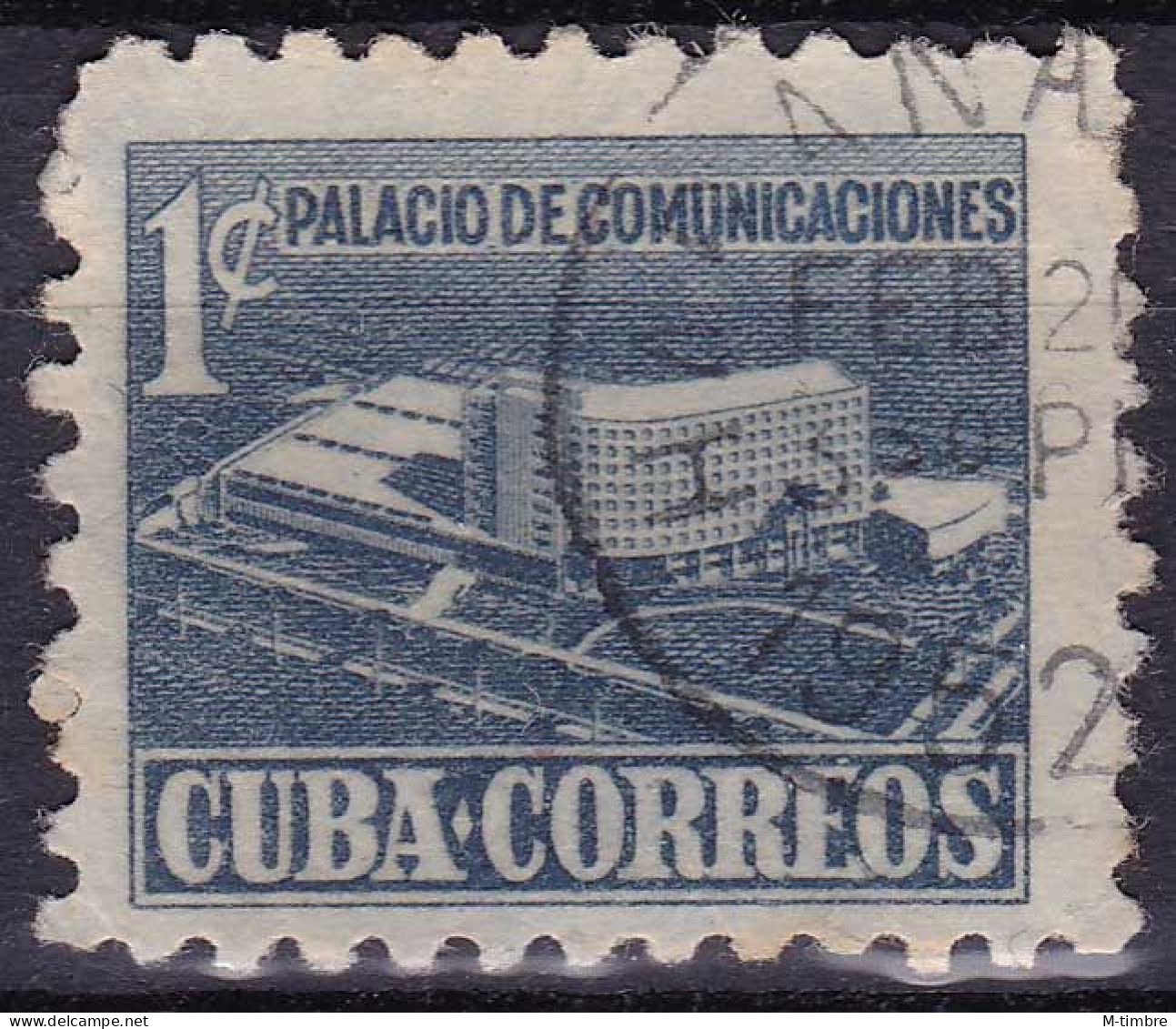 Cuba YT 353 Mi Z16 Année 1952 (Used °) - Usati